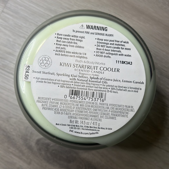 Bath & Body Works Accents Bath Body Works Kiwi Starfruit Cooler